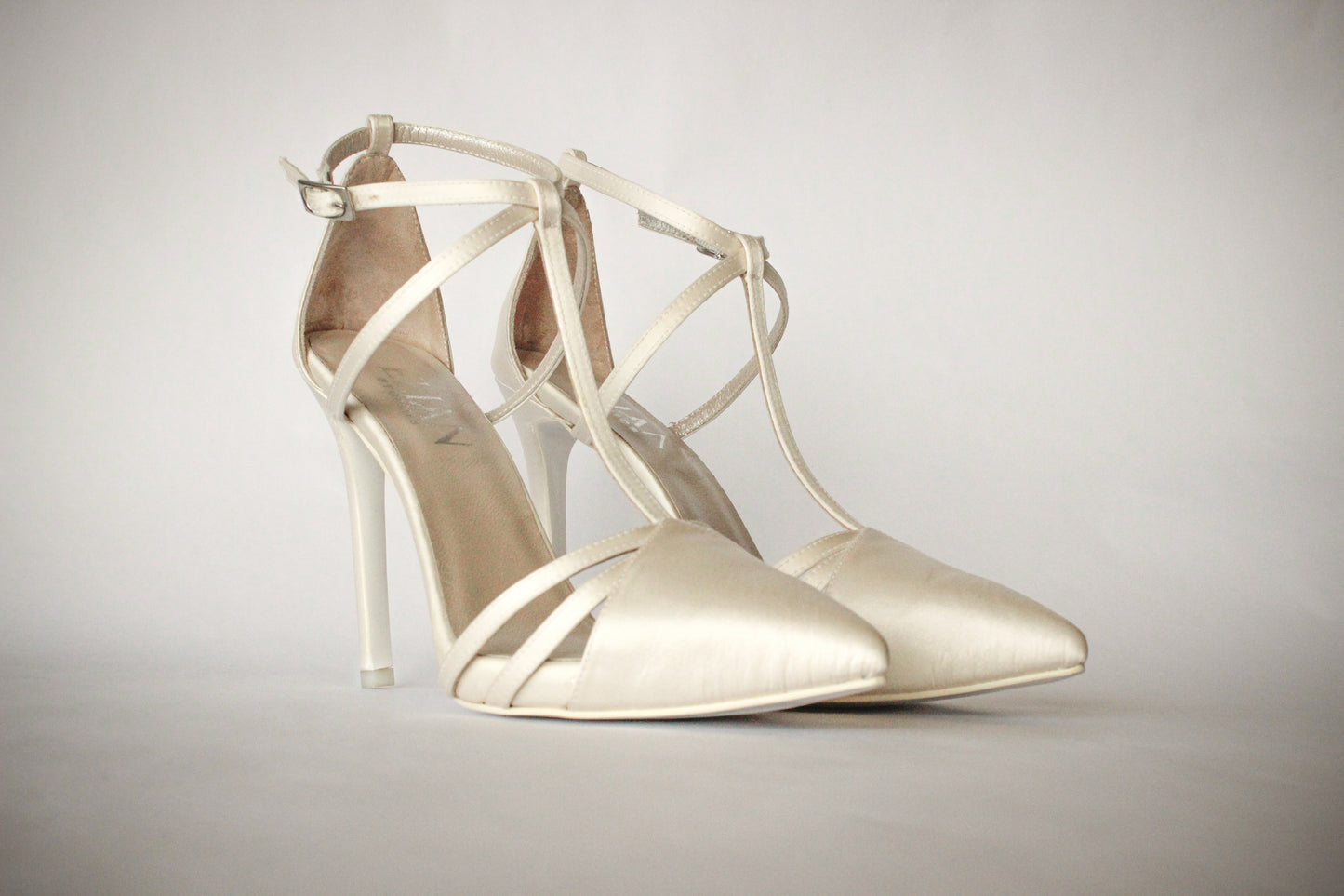Ivory Pearl Grace Stilettos